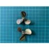 Toslon - X Boat Brass Props 3 Blade Pair -VisAvontuur 3 blade 2
