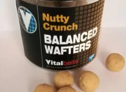 Vital Baits Nutty Crunch Wafters 18mm -VisAvontuur 958474e8bd70c2a1
