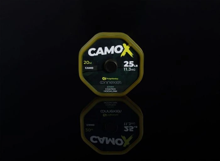 Ridgemonkey - Connexion CamoX Stiff Coated Hooklink 4 Ridgemonkey - Connexion CamoX Stiff Coated Hooklink - Afbeelding 2