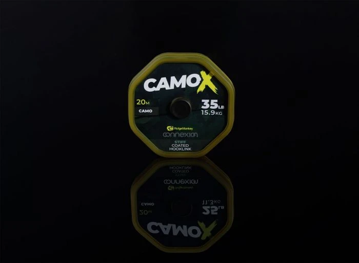 Ridgemonkey - Connexion CamoX Stiff Coated Hooklink 5 Ridgemonkey - Connexion CamoX Stiff Coated Hooklink - Afbeelding 3